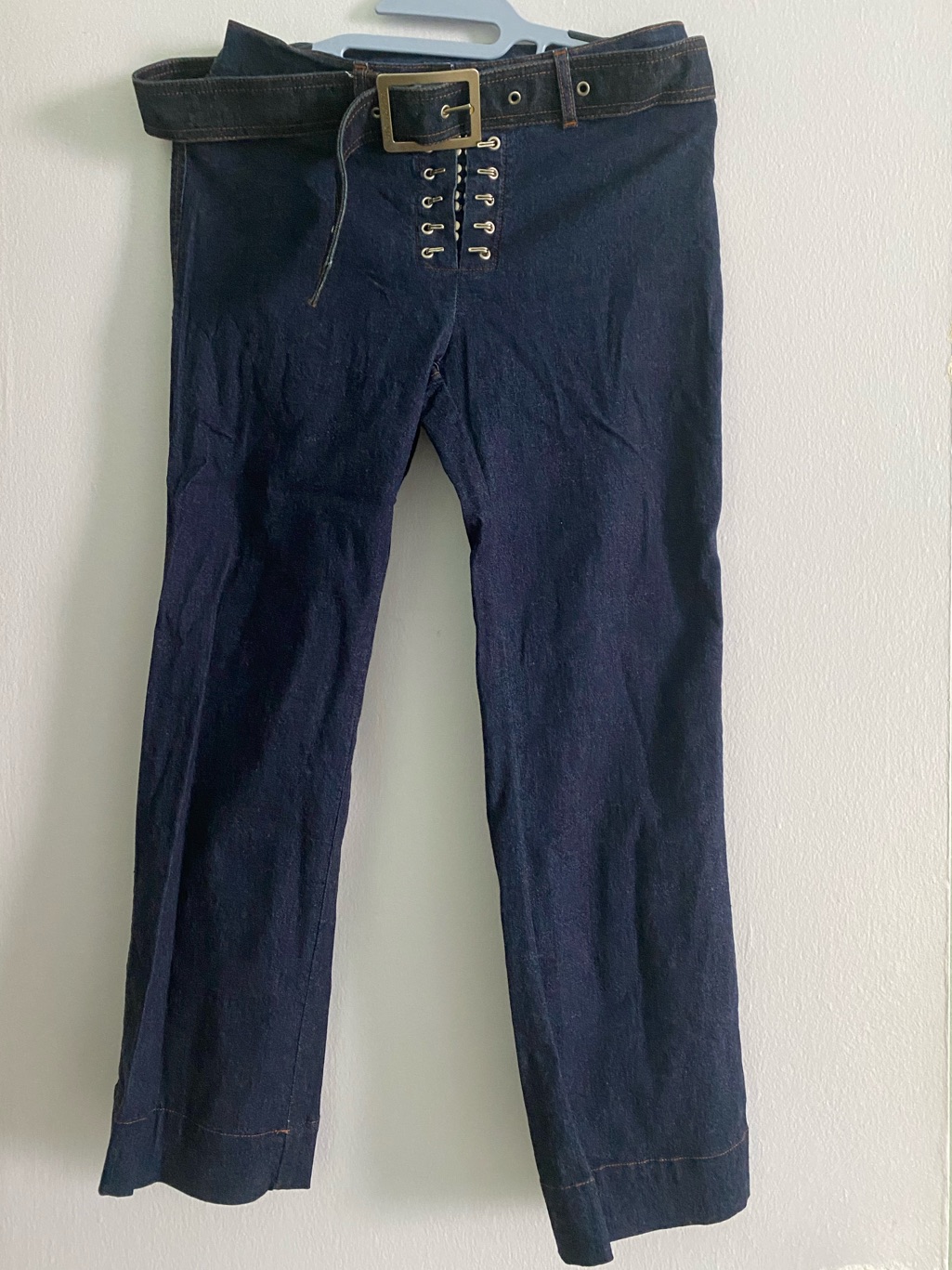 Jean Paul Gaultier (Jpg) Vintage Hook Closures Jeans , Size 42(8)